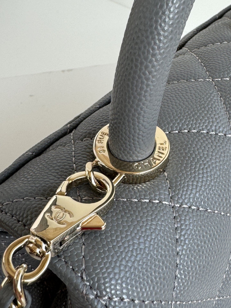 Ch**el top handle bags